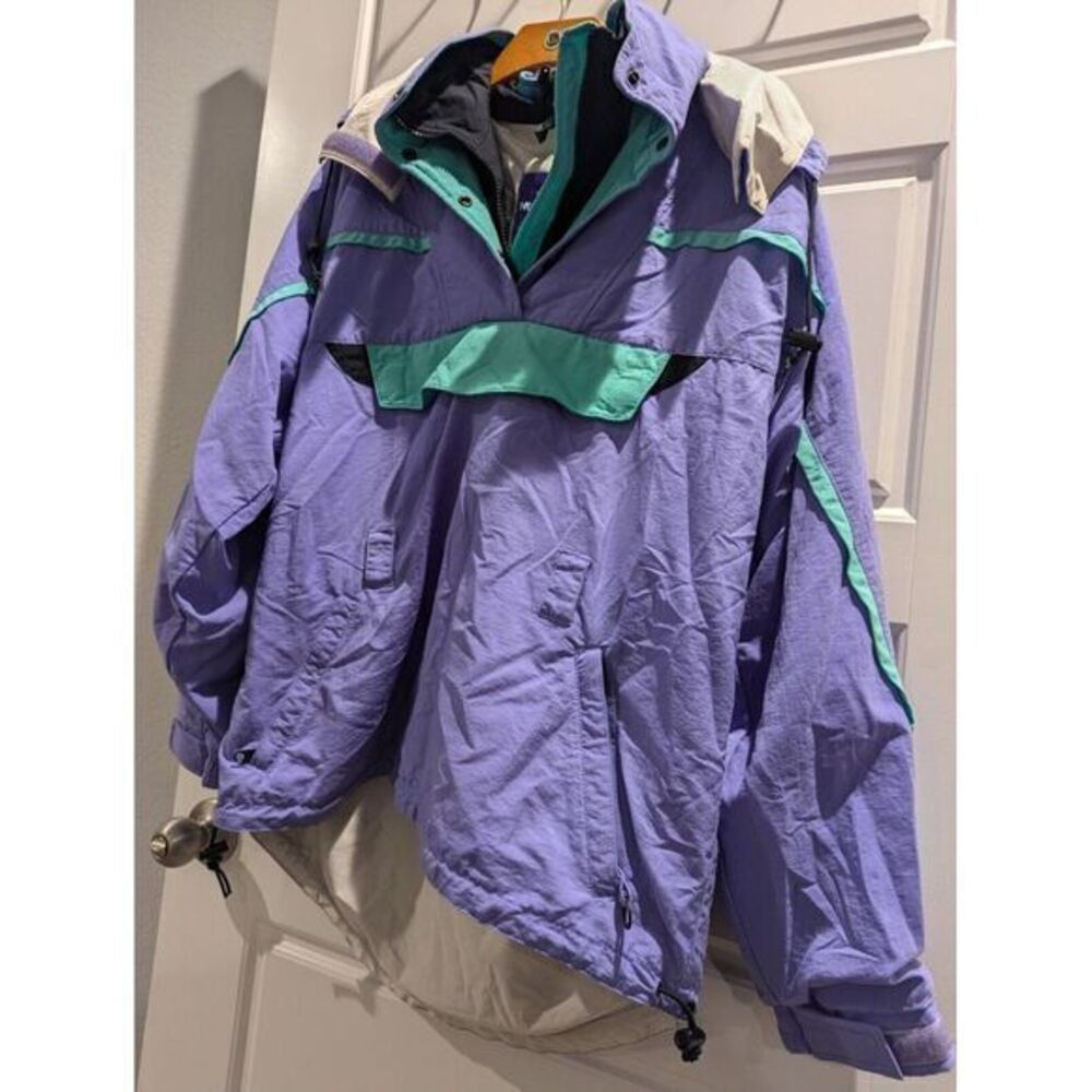 VTG The North Face Jacket GORETEX Skiing/Snowboarding - 90s Women's Size 12 - Picture 2 of 5